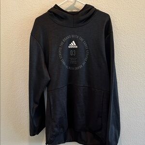 Adidas Charcoal Sweatshirt with Logo